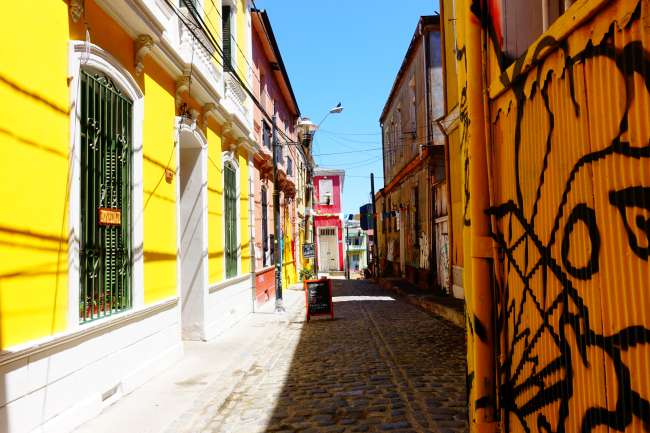 Streetart & Straßenhunde - Santiago de Chile & Valparaíso