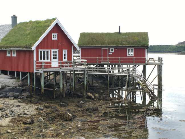 ... noch etwas näher an Hamnøya ...