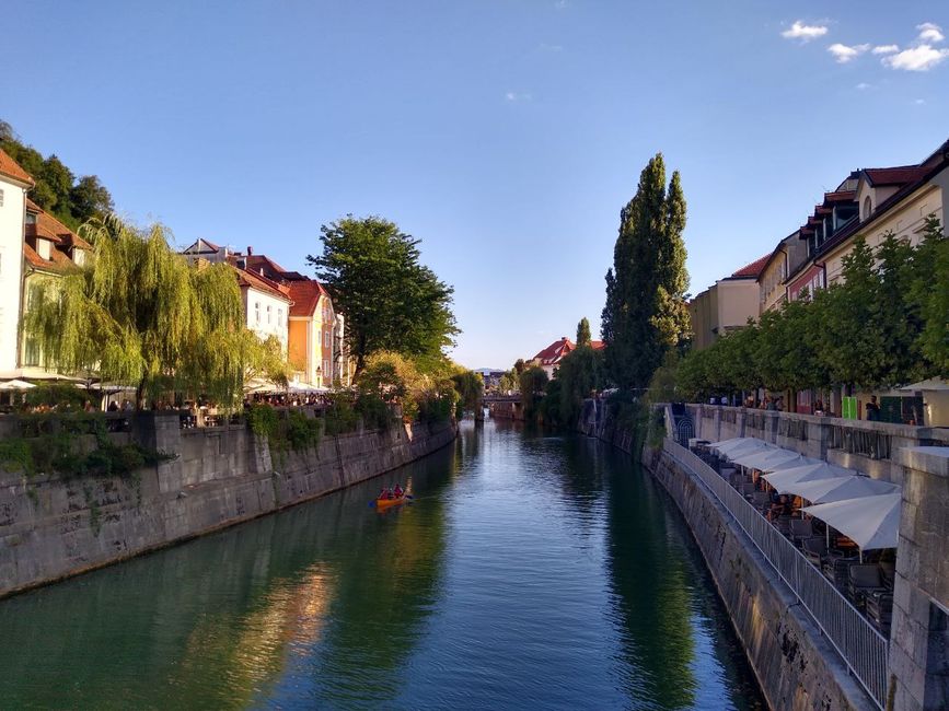 Ljubljana - ein Stück Bamberg in Slowenien