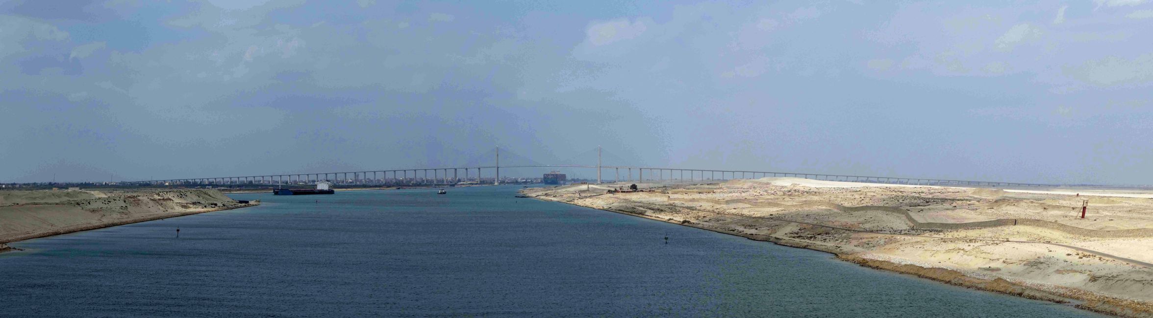 Süveyş Kanalı, Süveyş'ten Port Said'e, Mısır, 13 Nisan 2023