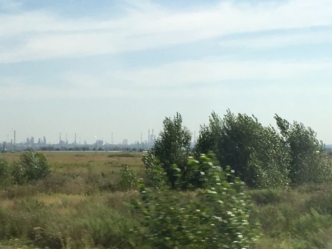 The second-largest refinery in Europe, although actually located in Asia.