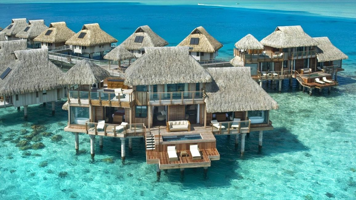 That is the water bungalow
