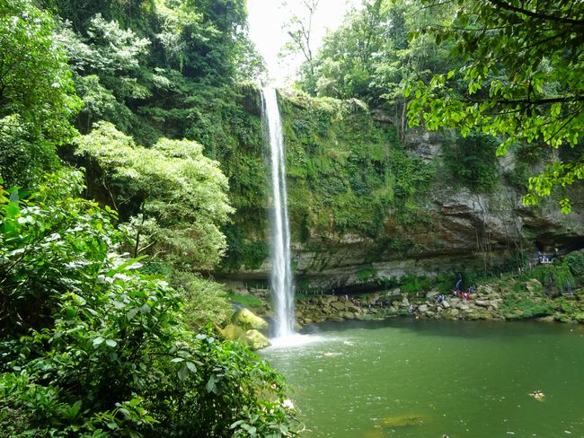 Misol-Ha waterfall near Palenque