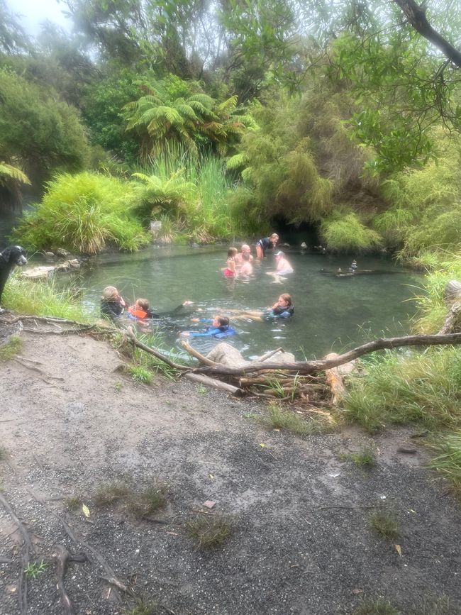 warmer Pool am Tarawera Traiel