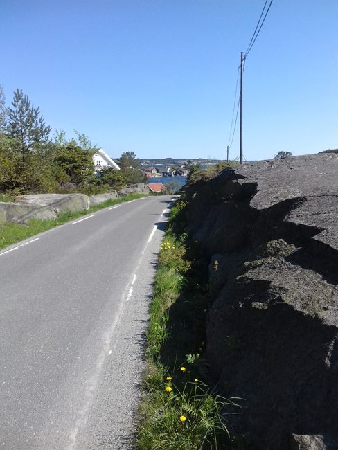 Norwegen - Nordsee Fahrradtour  - es geht voran