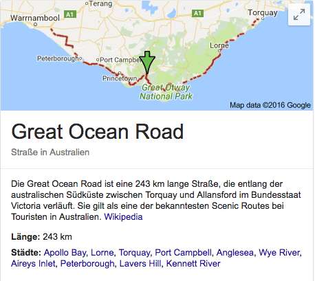 Great ocean road......