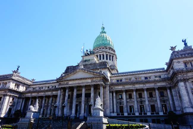 Kongressgebäude in Buenos Aires