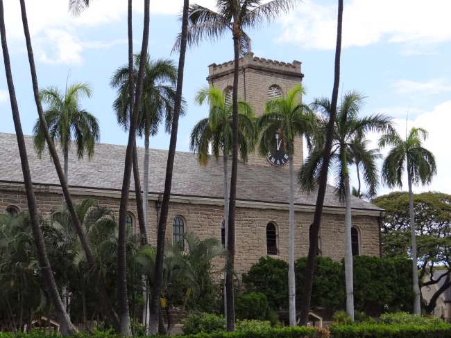 Church in Honolulu Downtown