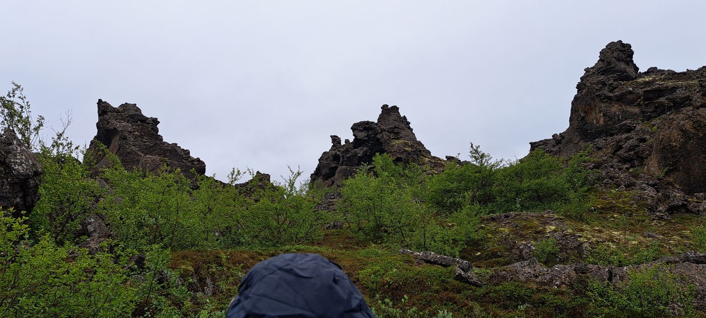 Lava formations of Dimmuborgir