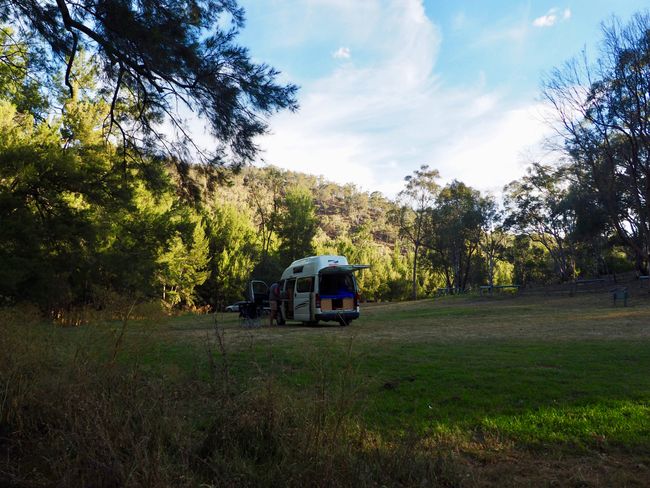 one of our amazing remote and kangaroo-filled camping spots