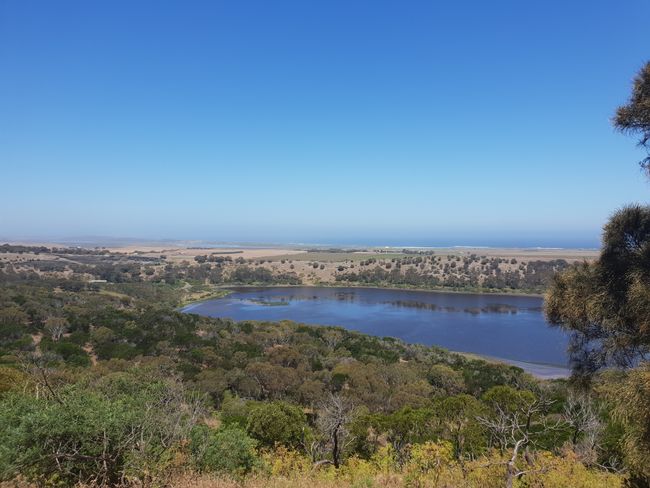 Volcanic lakes in Tower Hill National Park