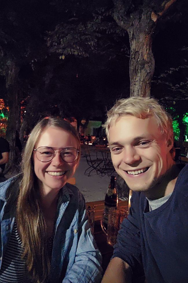 Reunion with Gerrit and first time beergarden after more than a year 🤩