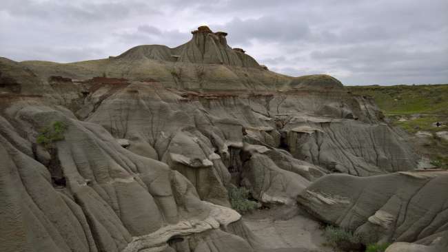 Amusing formations of the badlands
