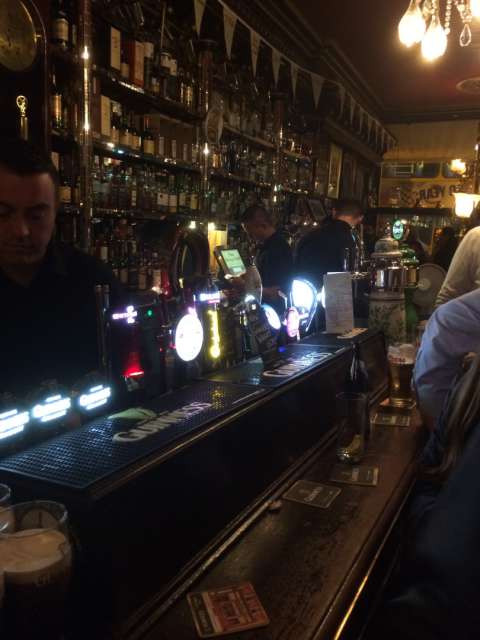 Pub 'The Long Hall' in Dublin