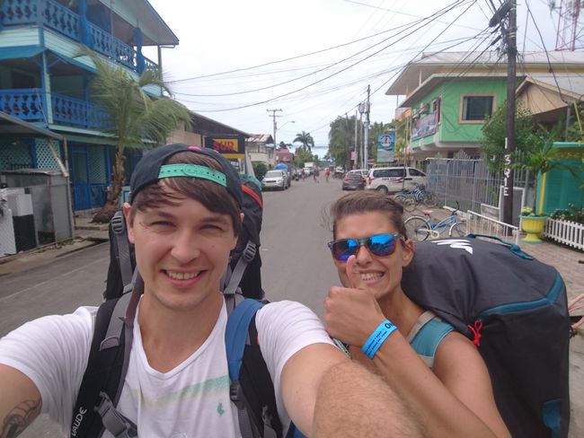 Arrival in Bocas Town on Isla Colon