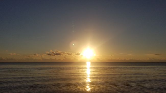 Sonnenaufgang in Cooya Beach