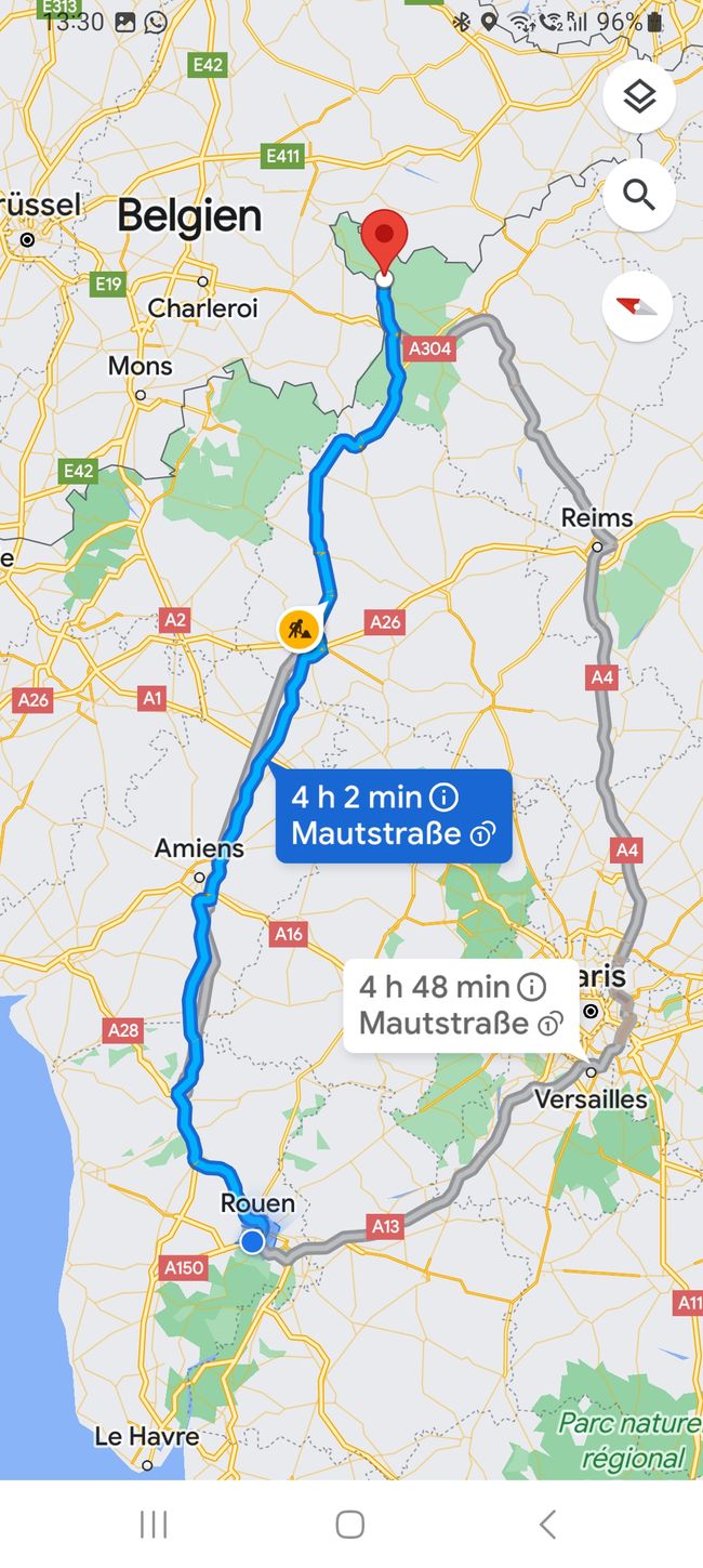 06.09.23 Von Famay geht's nach Rouen, die Hauptstadt der Normandie