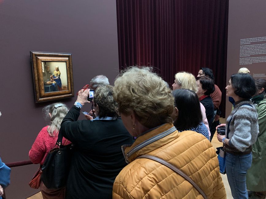 In der Vermeer Ausstellung
