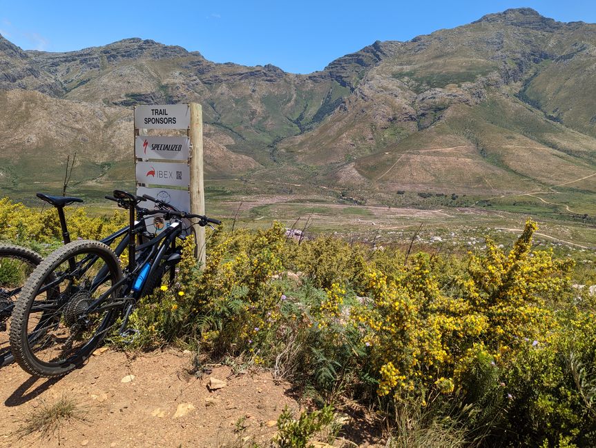 Biken im Jonkershoek Nature Reserve