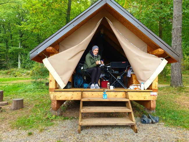 Morning coffee - Camping Osenbach