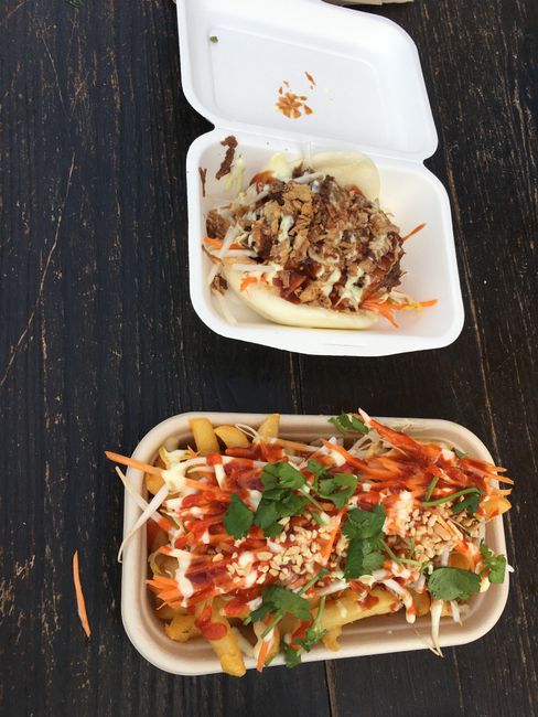 Bao Nao in Te Anau - loaded fries vietnamese und Bao mit Rind
