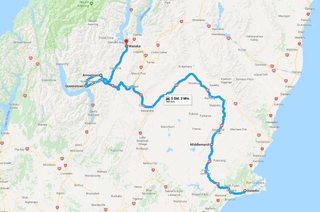 26.12.2017 - from Dunedin to Wanaka