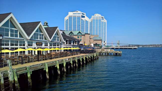 Uferpromenade in Halifax