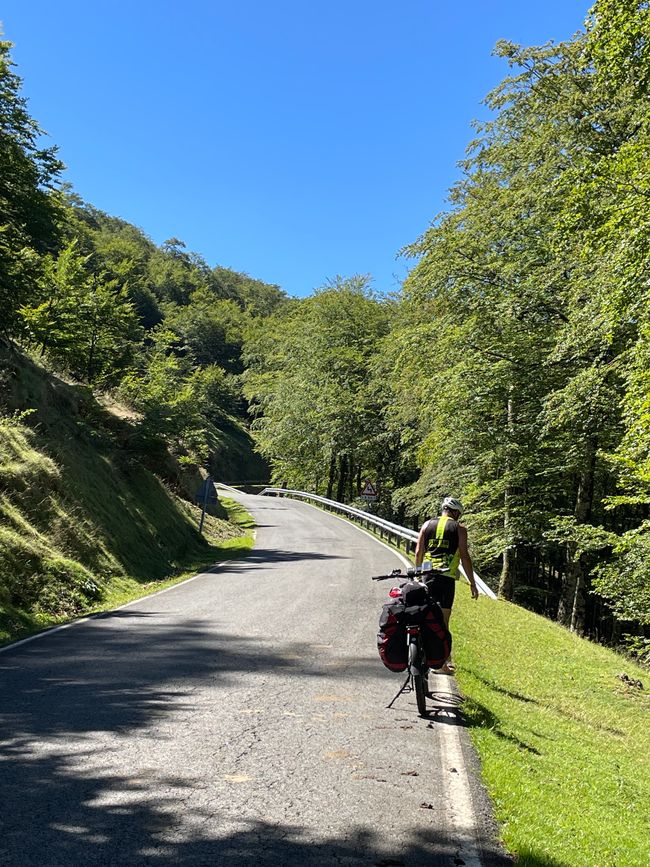 About the Pyrenees, from Elizondo to Pamplona. Day 22
