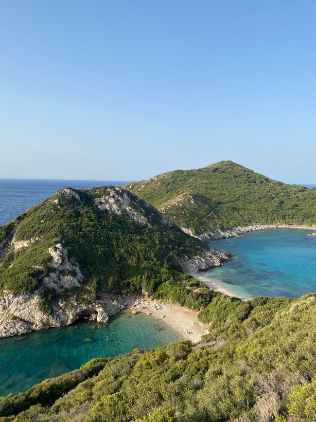 Afionas und Porto Timoni