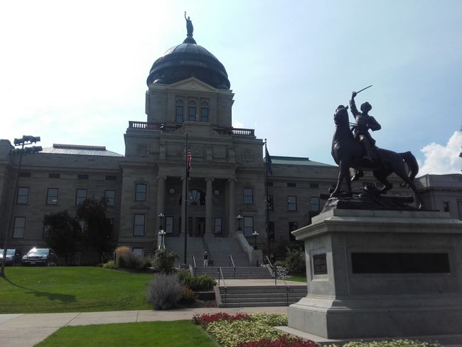 The Capitol of Helena, Montana