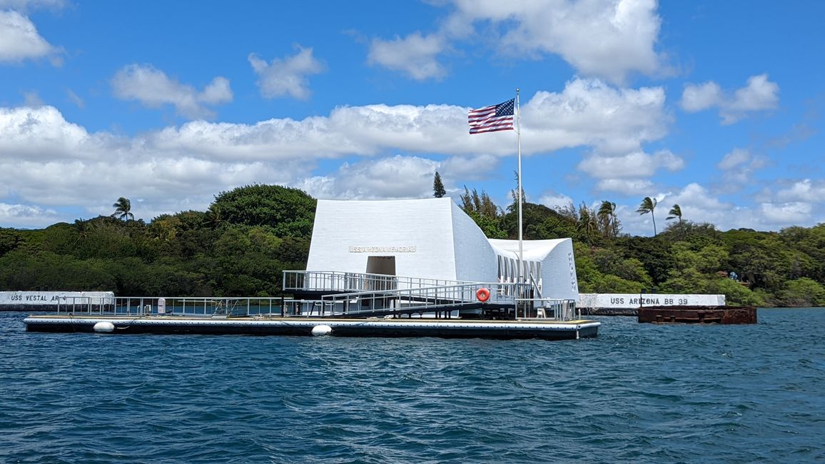 Tag 28 Oahu – Pearl Harbor und eine lange Heimreise