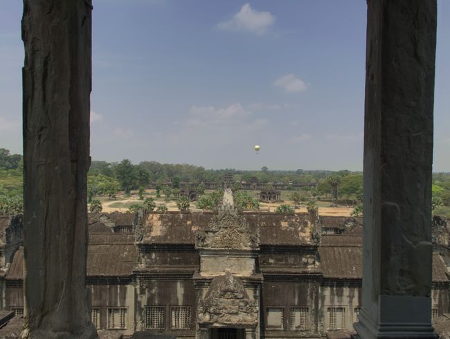 Blick vom Turm des Angkor Wats