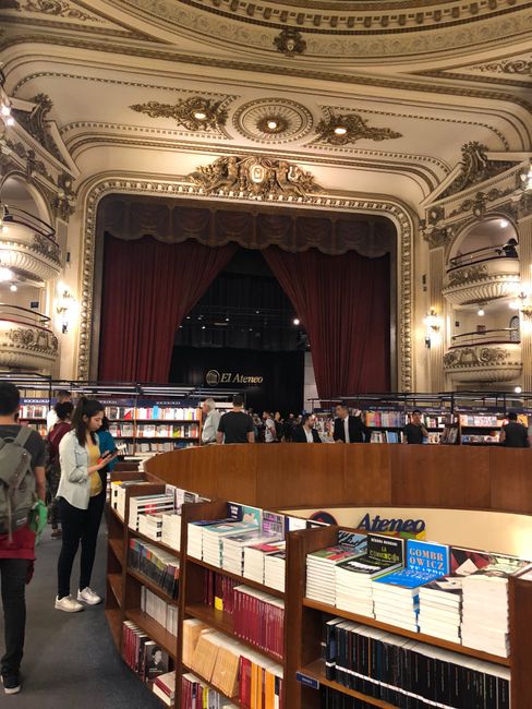 Bookstore in the old theater