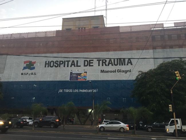 Das Krankenhaus von außen