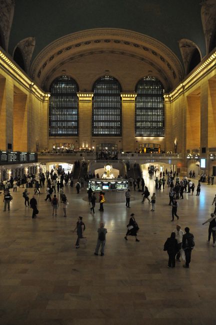 A brief visit to Grand Central couldn't be missed