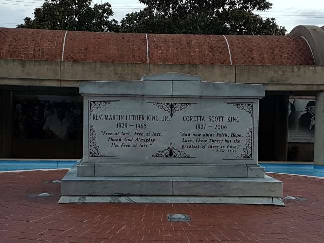 Tomb and Birthplace of Dr. Martin Luther King Jr. in Atlanta