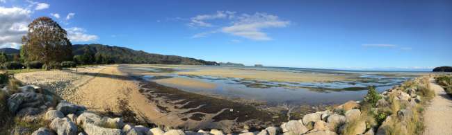 Abel Tasman NP: View from the hiking trail