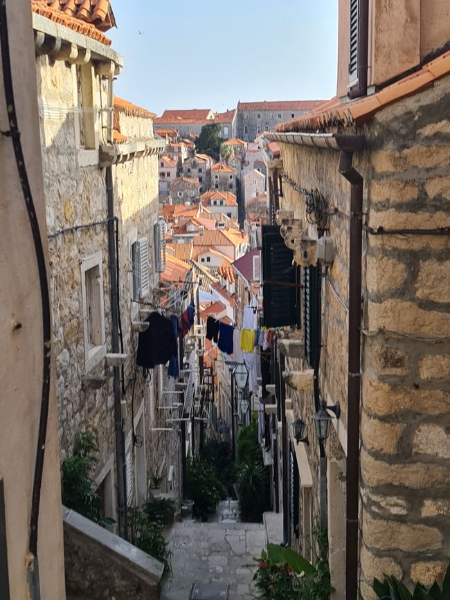 Häuserschlucht in Dubrovnik 